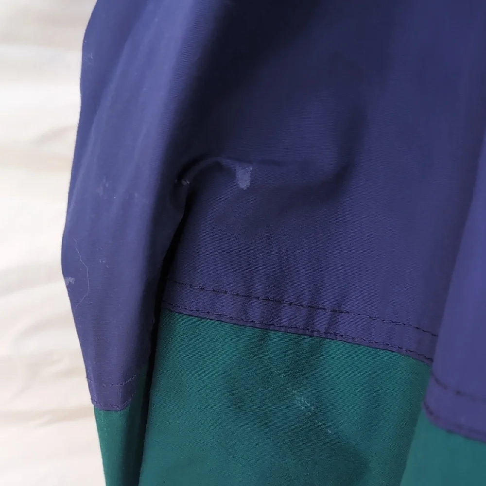 Teal and Purple Windbreaker Jacket - Picture 6 of 13